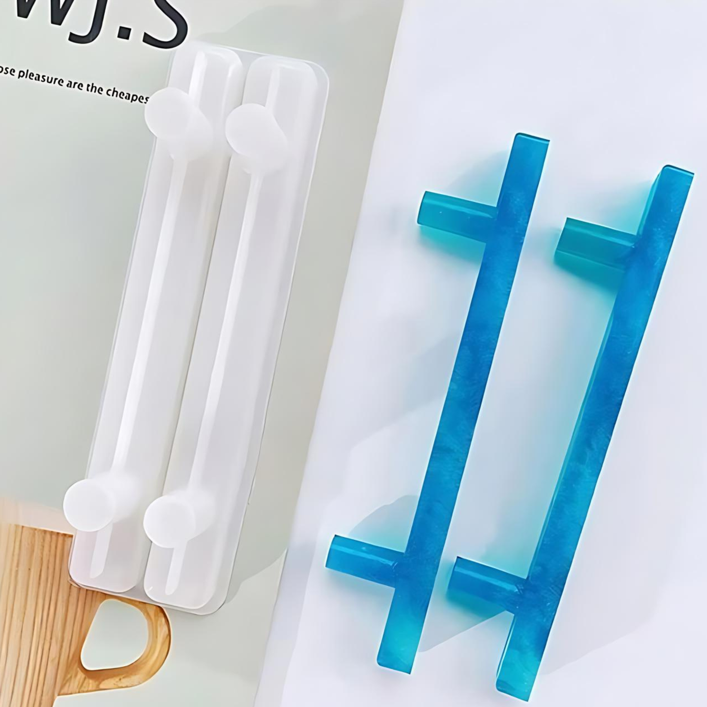 Straight Handle Premium Silicon Resin Mould