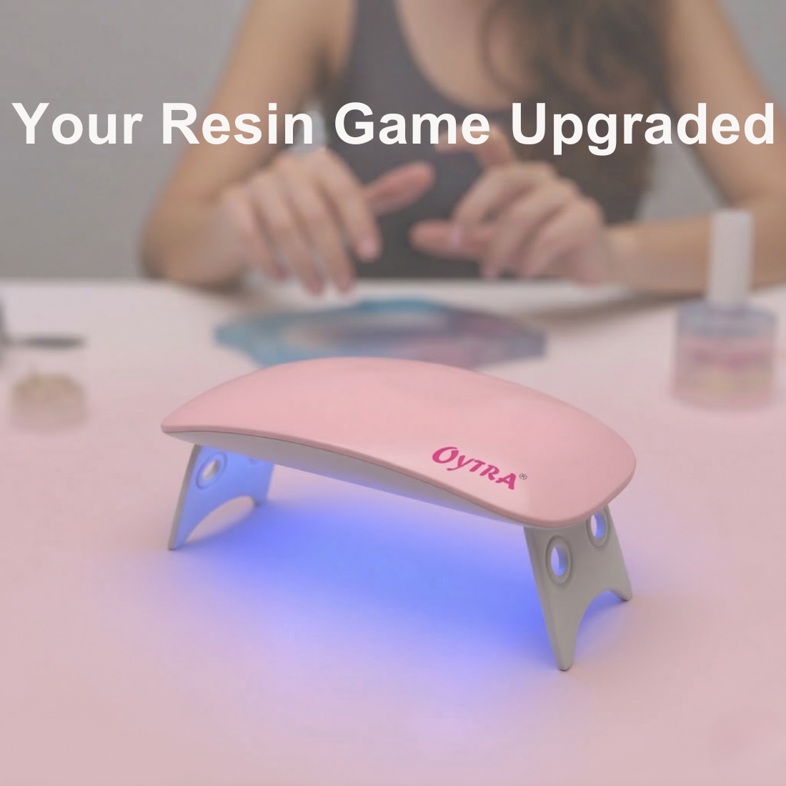 Mini USB UV Lamp for Resin / Nail Art (6W  45-60S)