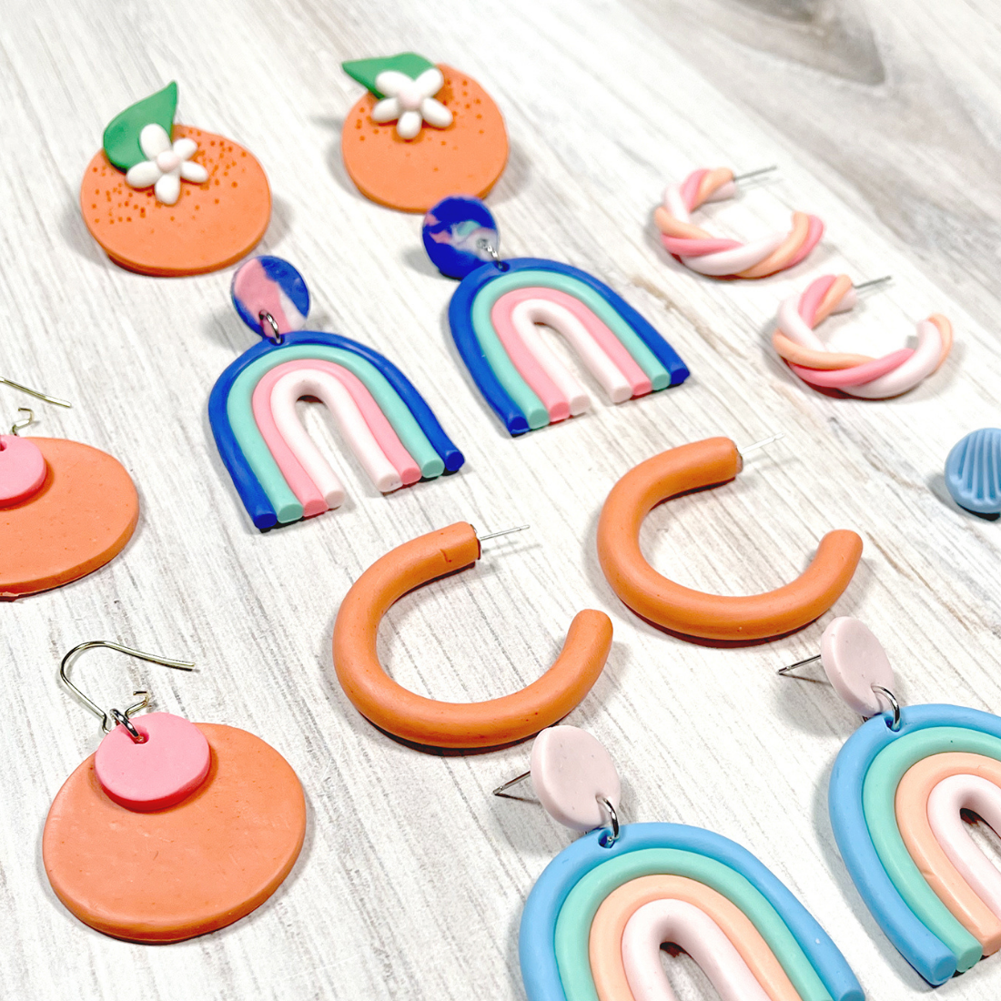20pairs/set Colorful Crystal Stud Earrings Set For Women Mix Acrylic  Rhinestones Plastic Earrings kit Jewelry Piercing brincos - AliExpress