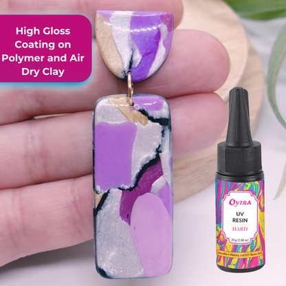 25 Grams UV Resin Hard and UV Lamp Combo - image 8