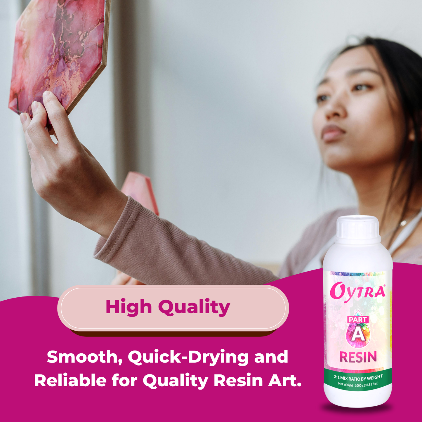 500 Grams Art Resin 2:1 Part A Only