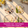 Resin Art Coaster Kit