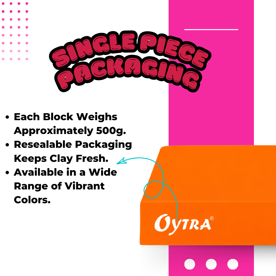 500g Polymer Clay SIGNATURE Series (37 Neon Orange)