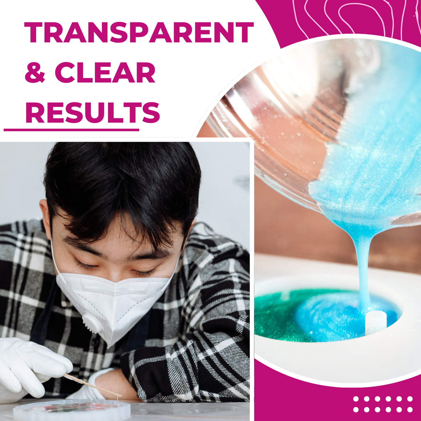 10 x 150 Grams Art Resin Kit