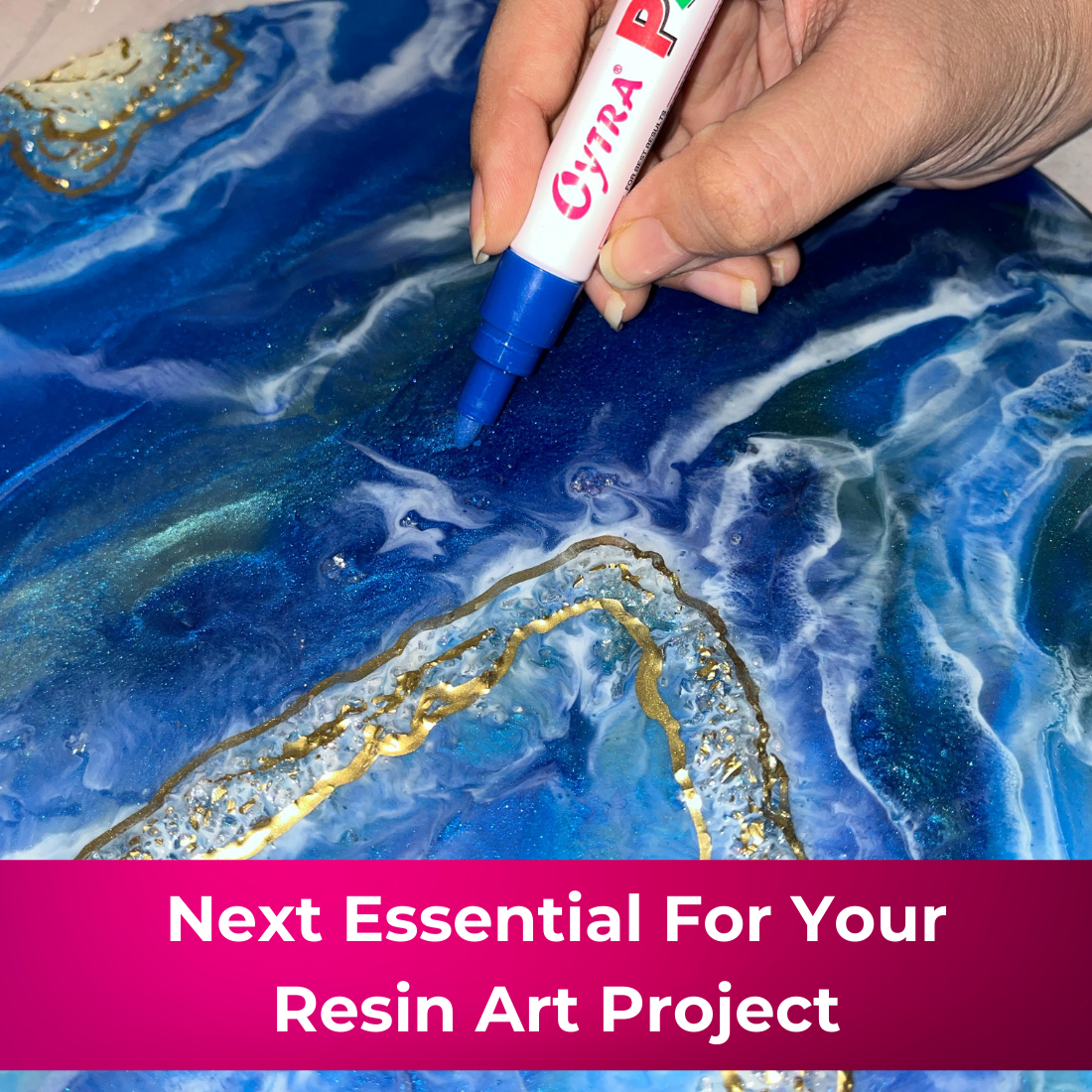 Paint Permanent Marker Pen Set of 3