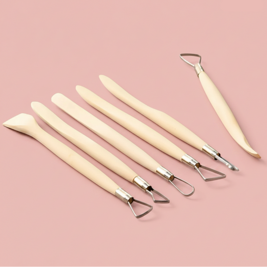 6 Pcs Ceramic Tool Set 2 Sides