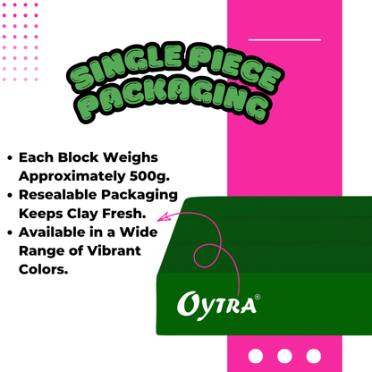 500g Polymer Clay SIGNATURE Series (16 Forest Green) - image 3