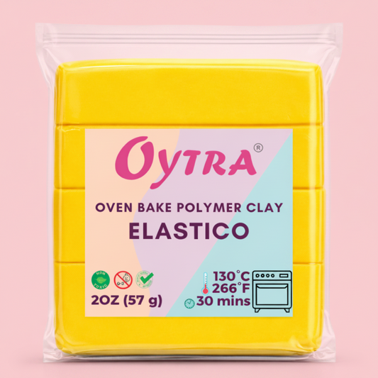 57g Yellow Polymer Clay for Jewelry Making