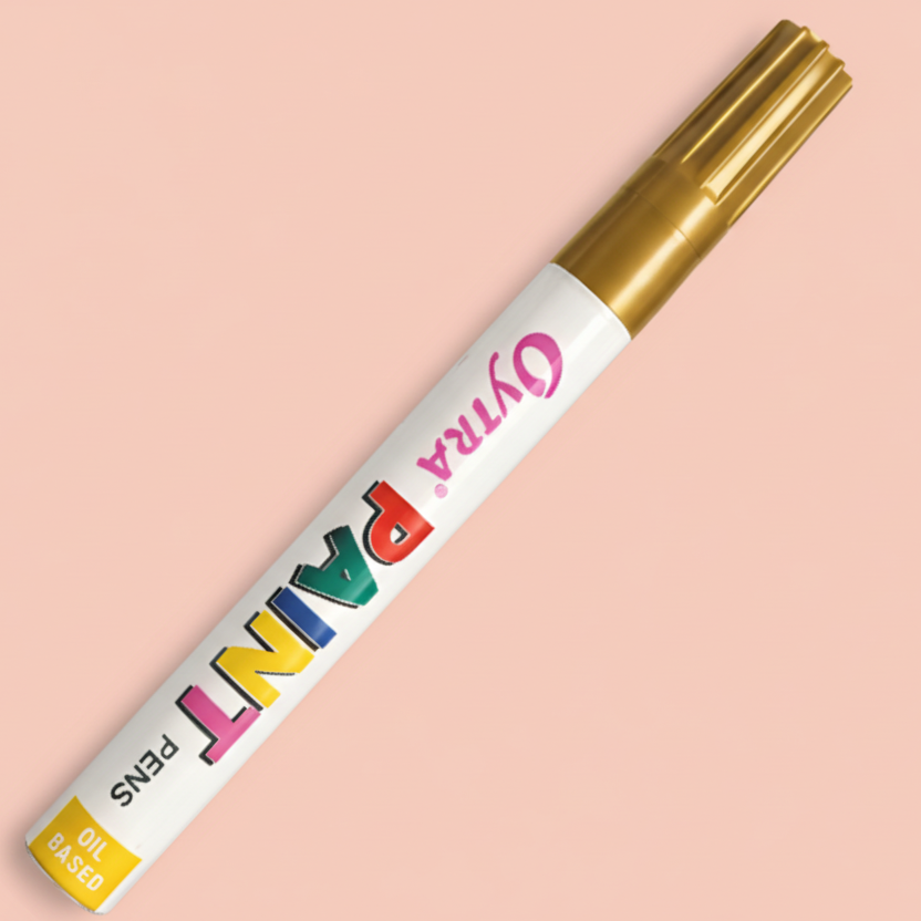 Permanent Paint Marker Pen - Gold