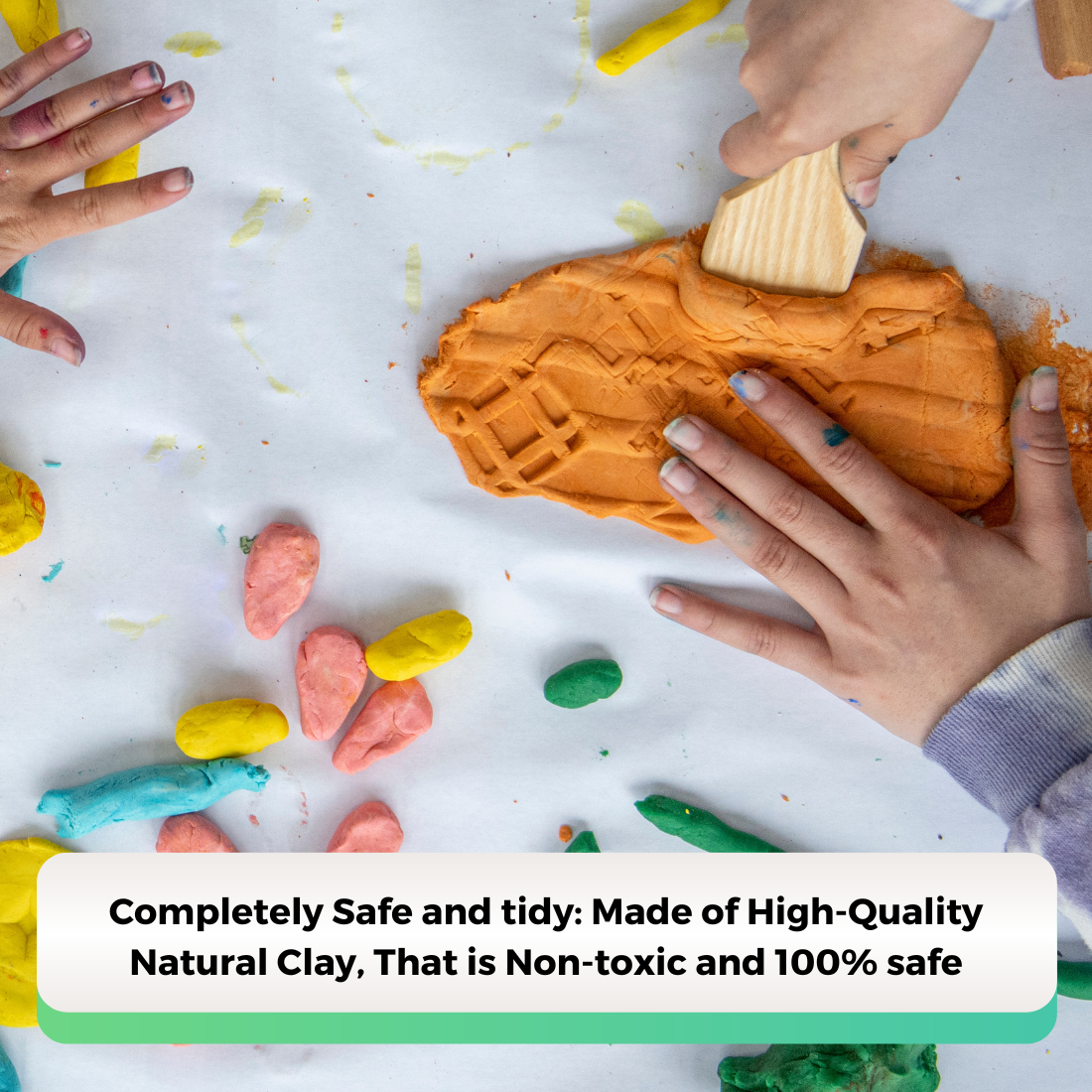 750 Grams Brown Air Dry Clay