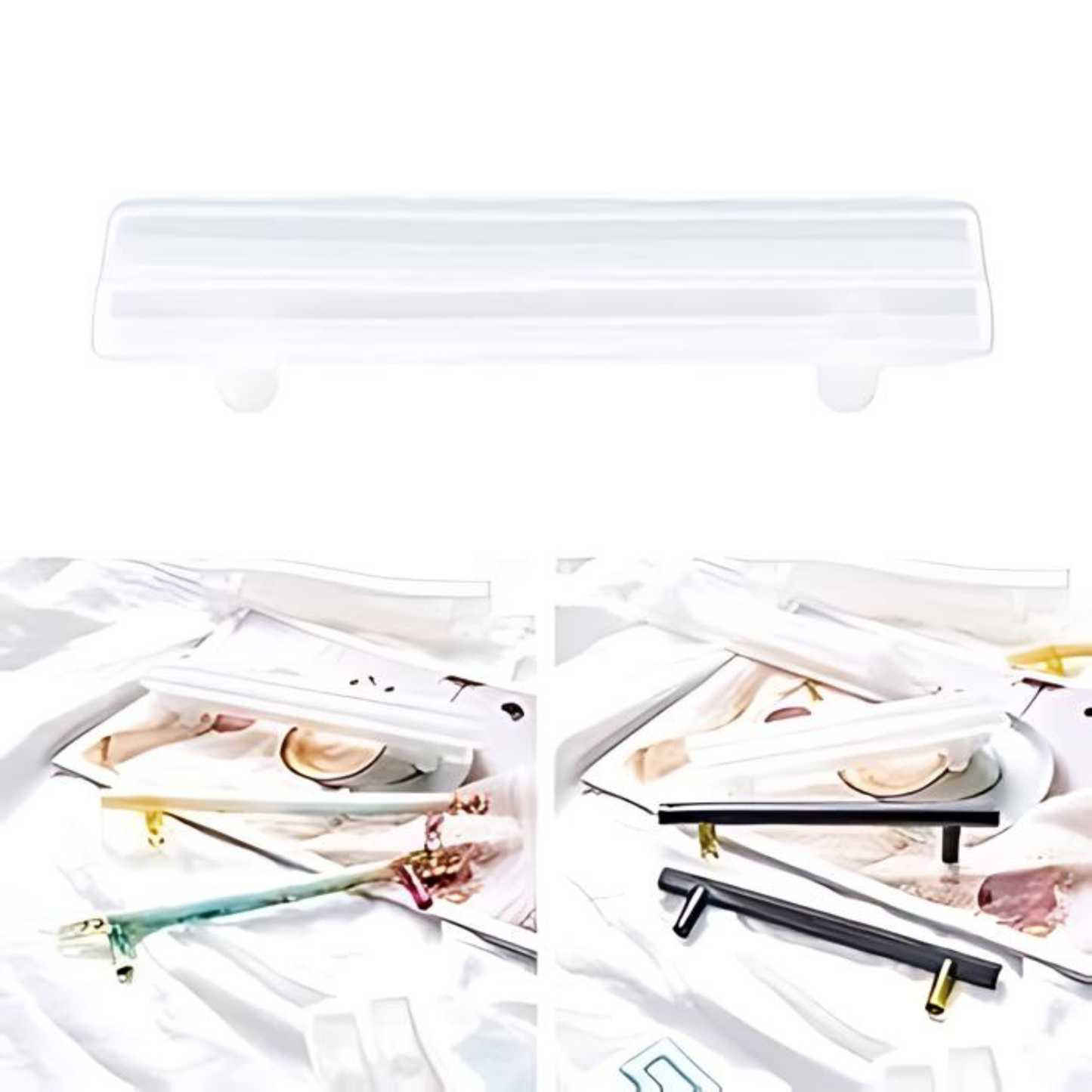 Straight Handle Premium Silicon Resin Mould