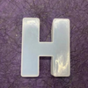 3D Silicone Resin Mould Alphabet &quot;H&quot; (4inch)