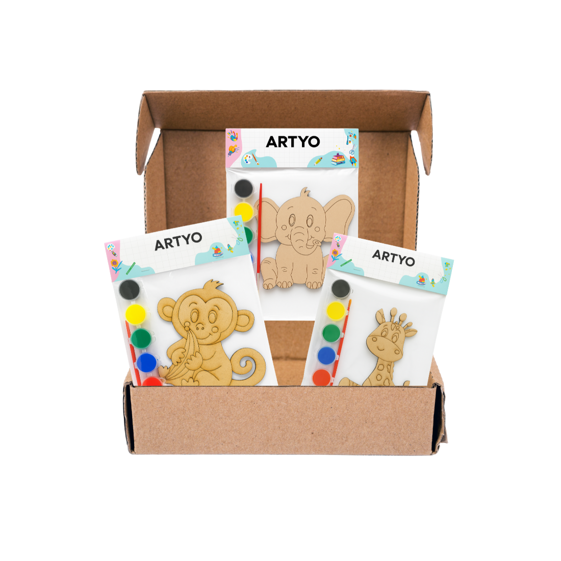 DIY MDF Painting Kit for Kids