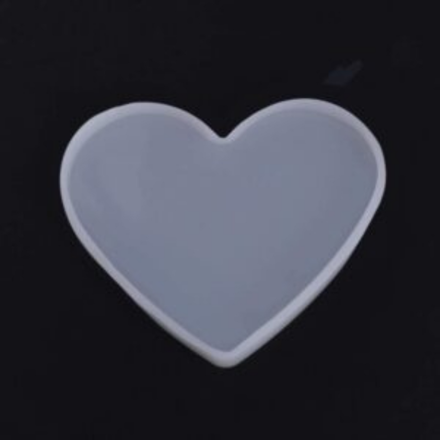 Heart Shaped Resin Mould 6 Inch