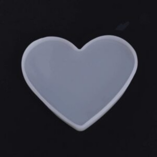 Heart Shaped Resin Mould 6 Inch