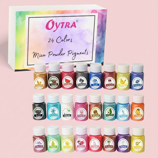 Mica Powder Set of 24 Colors