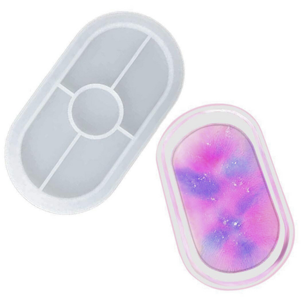 Oval Tray Silicone Resin Mold – IntoResin