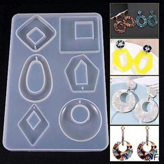DIY Resin Earring Jewelry Silicone Mould