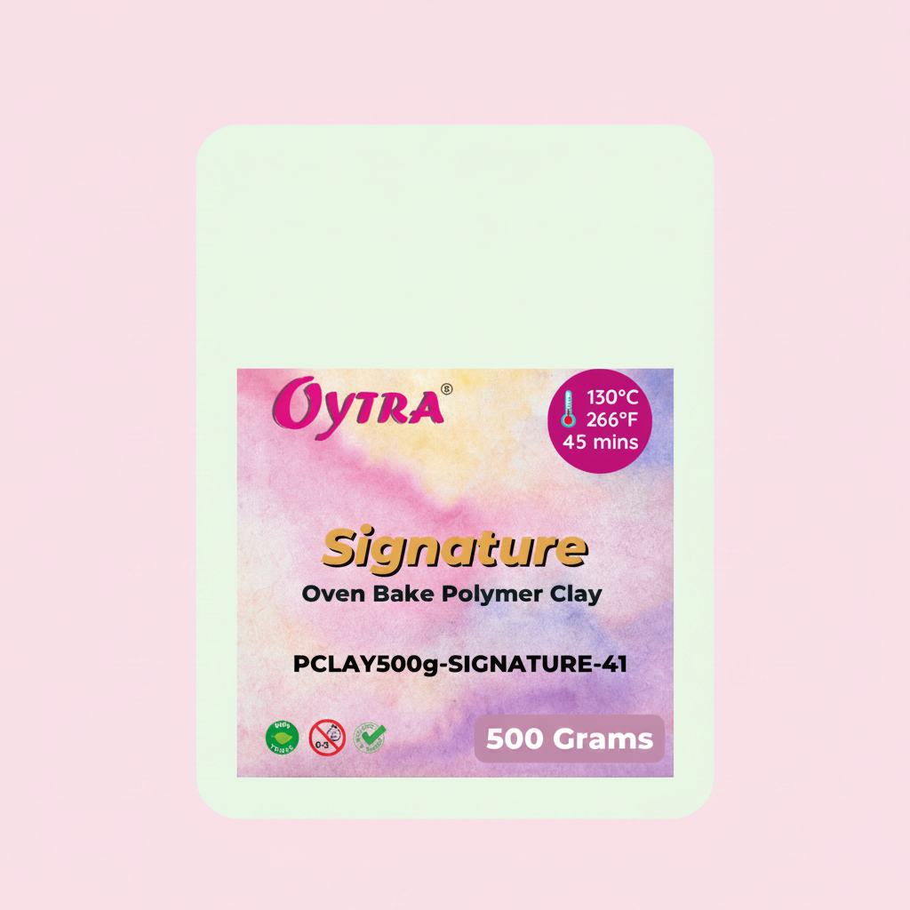 500g Polymer Clay SIGNATURE Series (41 Luminous Glow in Dark White)