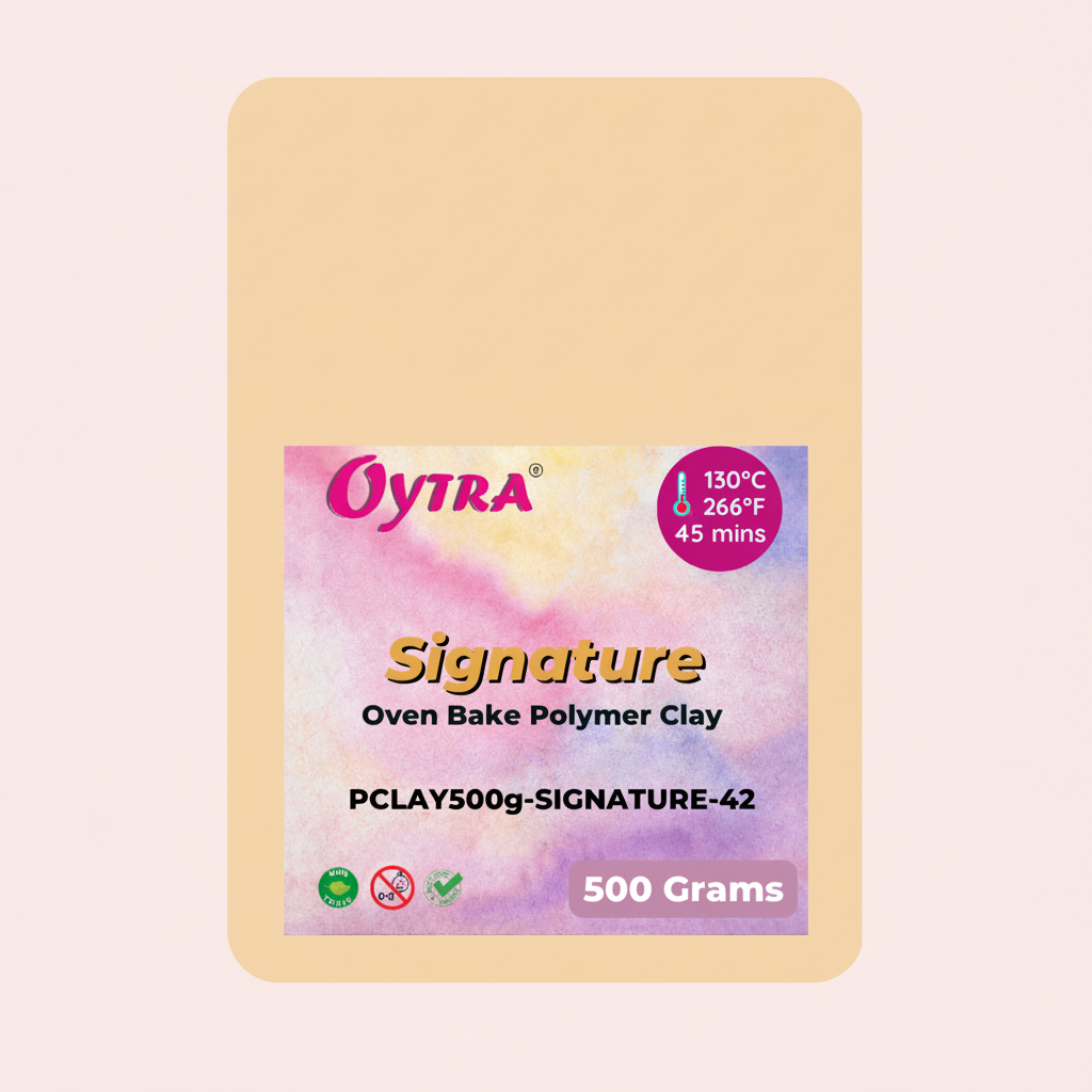 500g Polymer Clay SIGNATURE Series ( 42 Pale Honey Skin)
