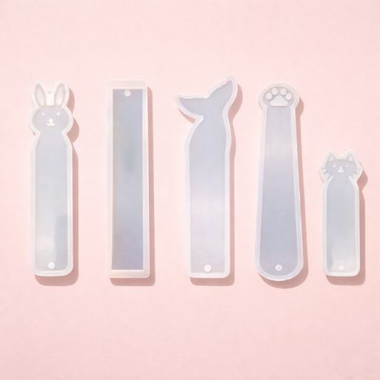 5 Pcs Bookmark Resin Mould
