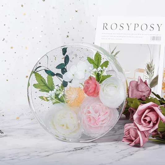 Premium Round 8” Wedding Resin Silcone Mould