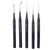 OYTRA 5 Fine Brushes - Ideal Detail Brushes for Acrylic Paints, Watercolours, Oil Paints