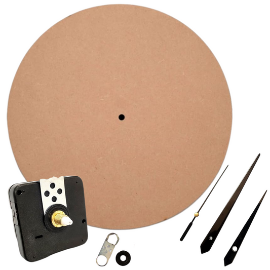 16″ MDF Base Resin Art Clock Kit