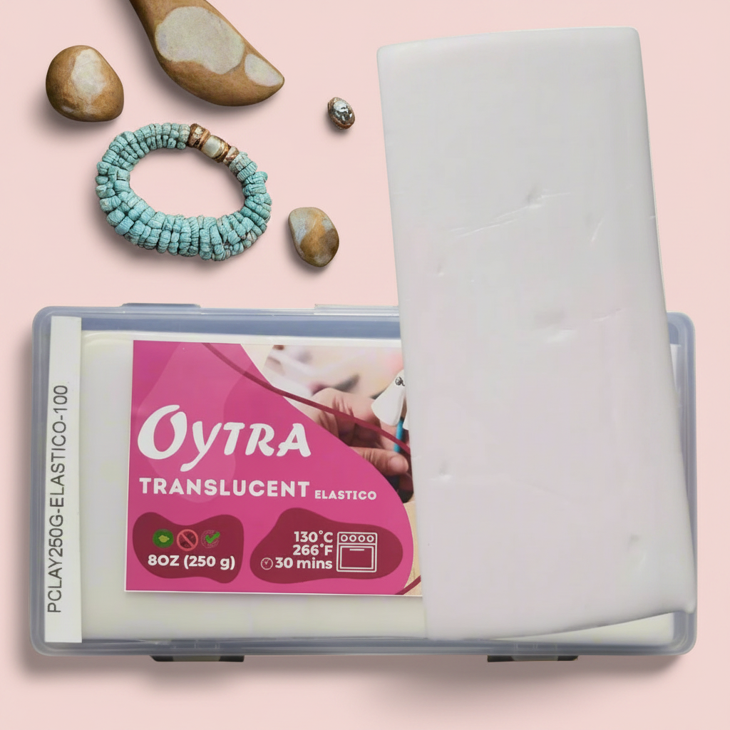 Translucent Polymer Oven Bake Clay for Jewelry Earrings Making – Oytra