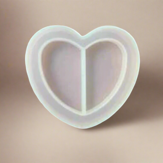 Heart Pendant Silicone Mould for Resin Jewelry Making
