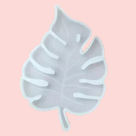 Leaf Coaster 5" Silicone Resin Mould