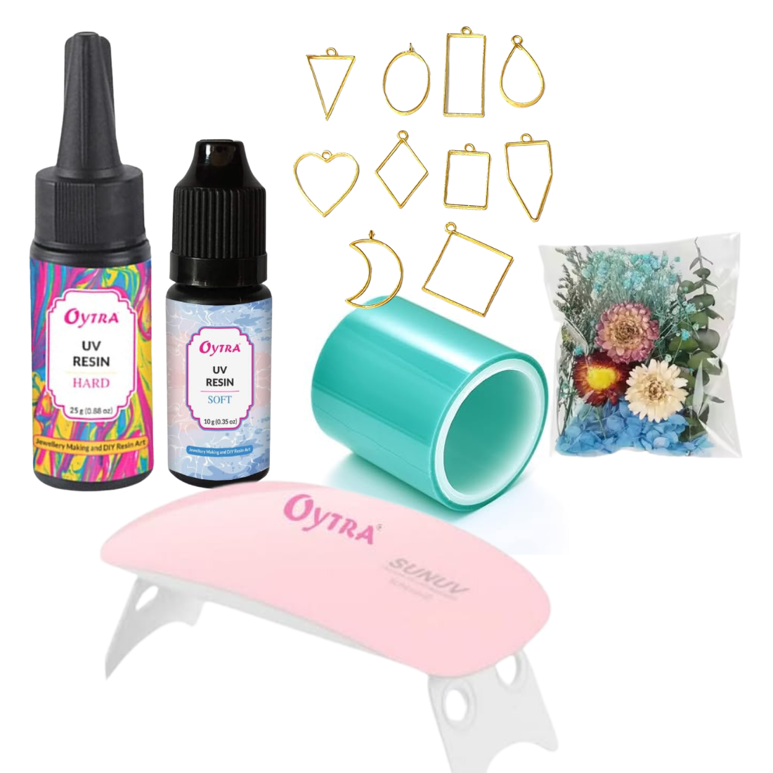 Oytra UV Resin Jewellery Making Kit for Beginners