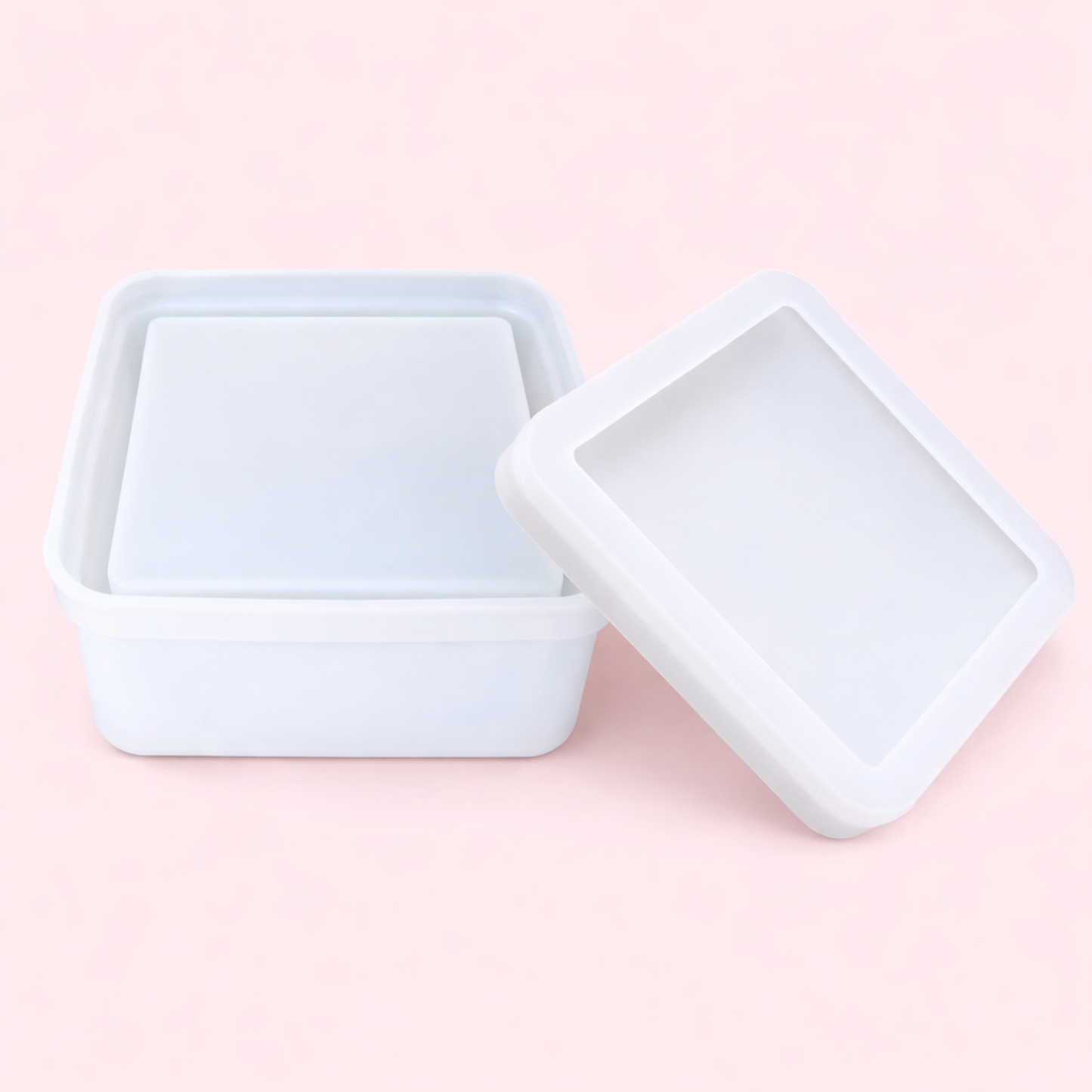 Square Gift Box Silicone Resin Art Mould
