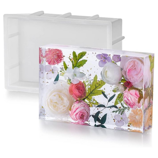 Premium Rectangle Wedding Resin Silcone Mould
