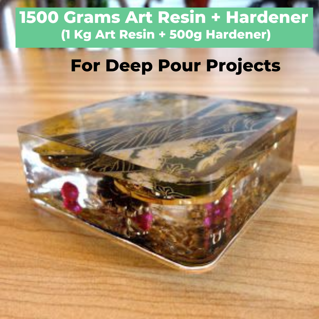 3KG Tabletop 2:1 Deep Casting Resin