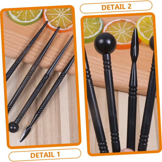 4 Pcs Modelling Rolled Tools Set