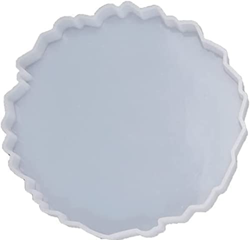 6" Big Agate Coaster Mould with 0.5 cm Depth