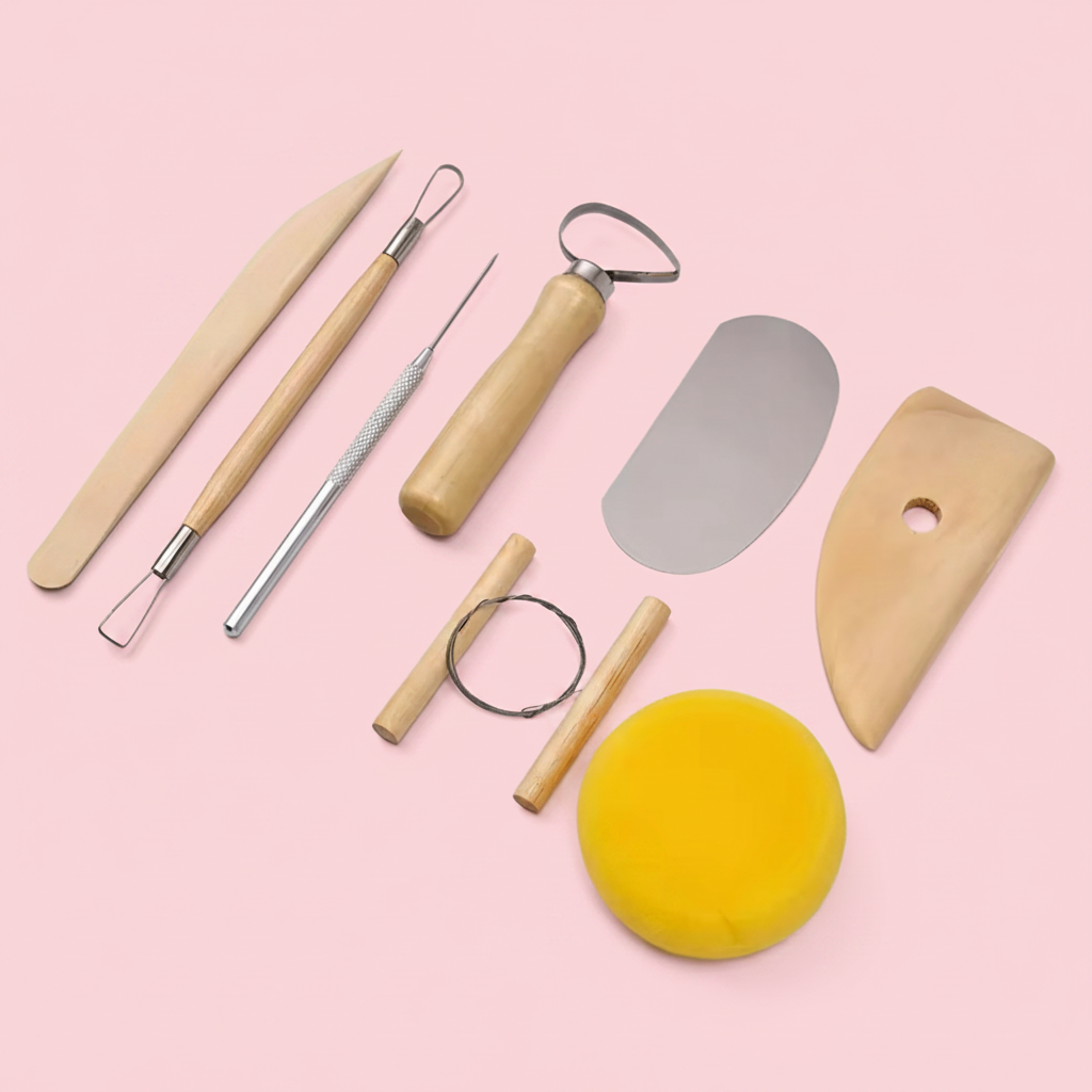 8 Pcs Pottery Tools