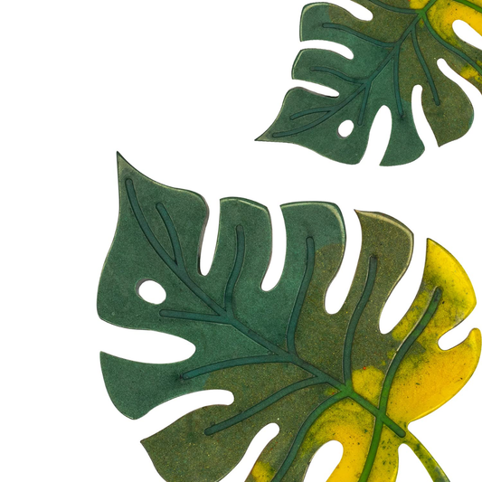 Leaf Coaster 5" Silicone Resin Mould