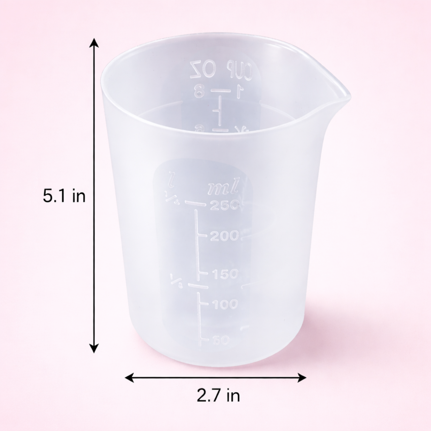 Measuring Cup Silicone Mould for Art Resin DIY Casting