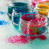 6 Color Glitter Powder Set