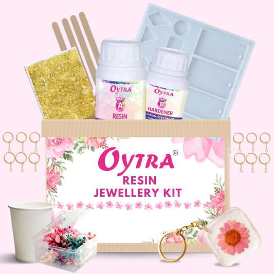 Resin Art Pendant Keychain Making  Kit