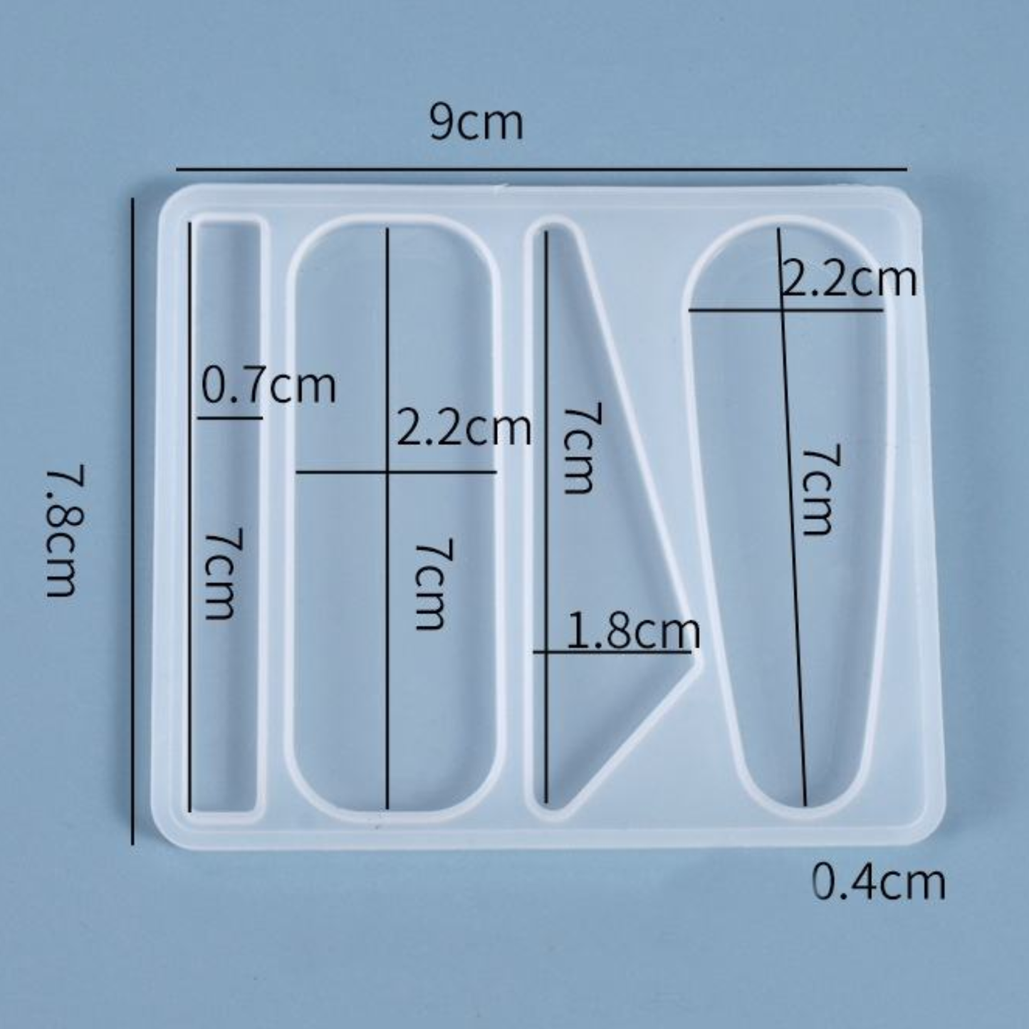 Hair Pin Resin Art Molds DIY