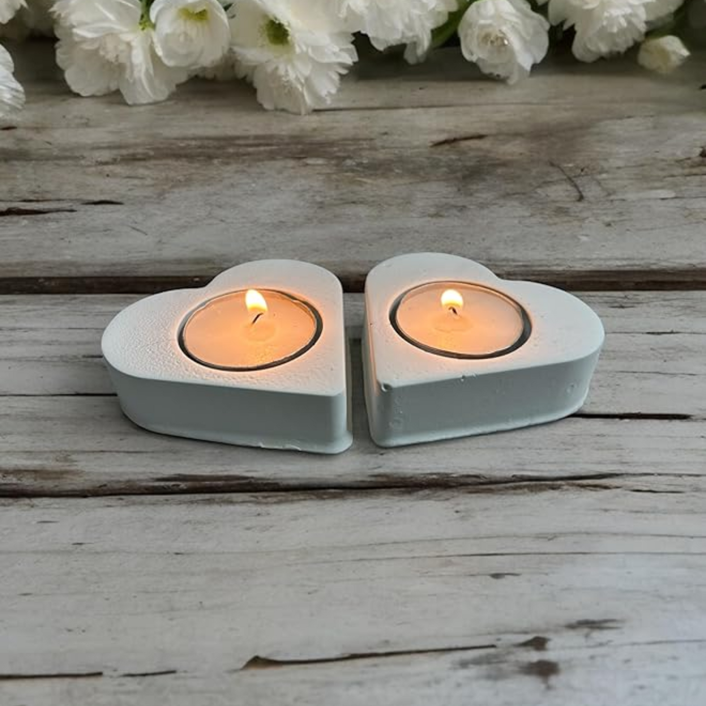 Heart Shape T Light Candle Mould