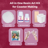 Resin Art Coaster Kit