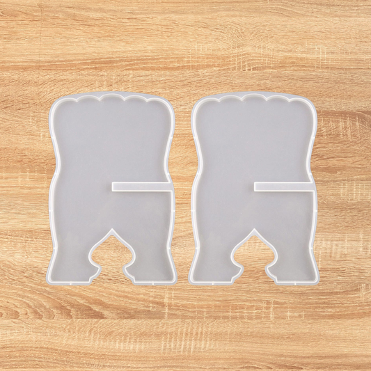 2 Pcs Big Book Stand Resin Art Molds