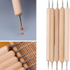 5 Pcs Wooden Dotting Tool Kit