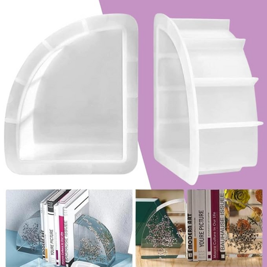 Triangle Bookend Resin Silicone Mould