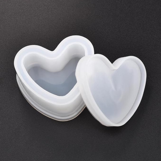 Heart Gift Box Resin Art Mould