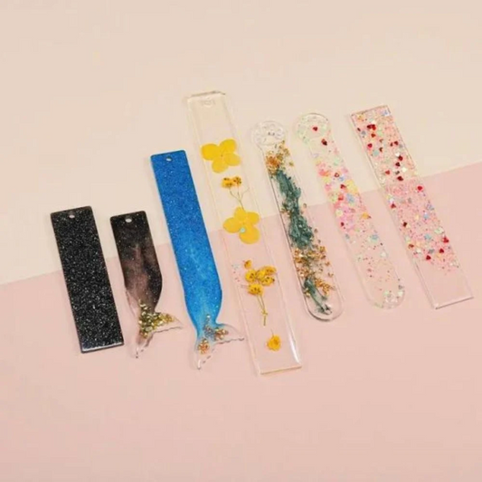 7 Piece Resin Bookmark Mould Set
